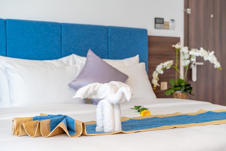 Phòng Premium Deluxe Double Sea View